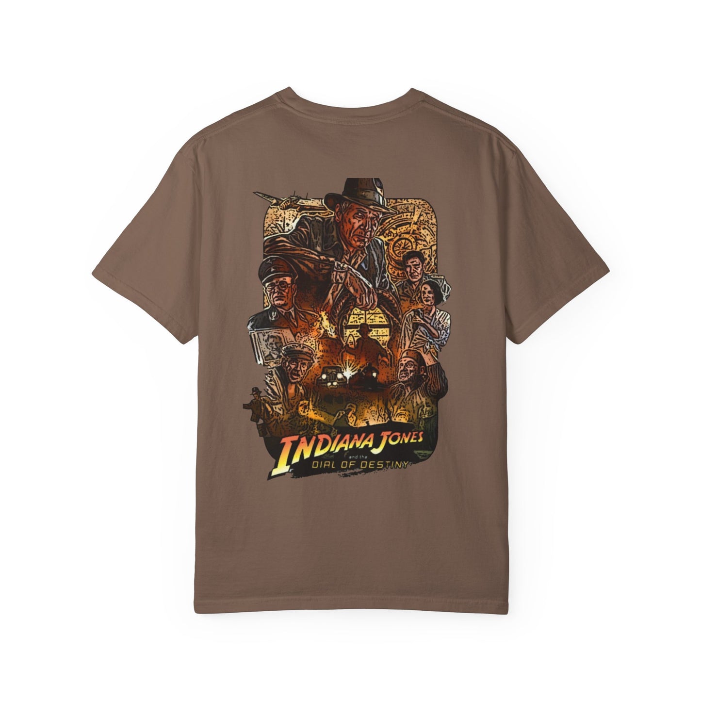 Adventure-Ready Indiana Jones Unisex T-Shirt, Vintage Movie Tee, Gamer Apparel, Cool Graphic Tee, Gift for Film Lovers, Casual Wear