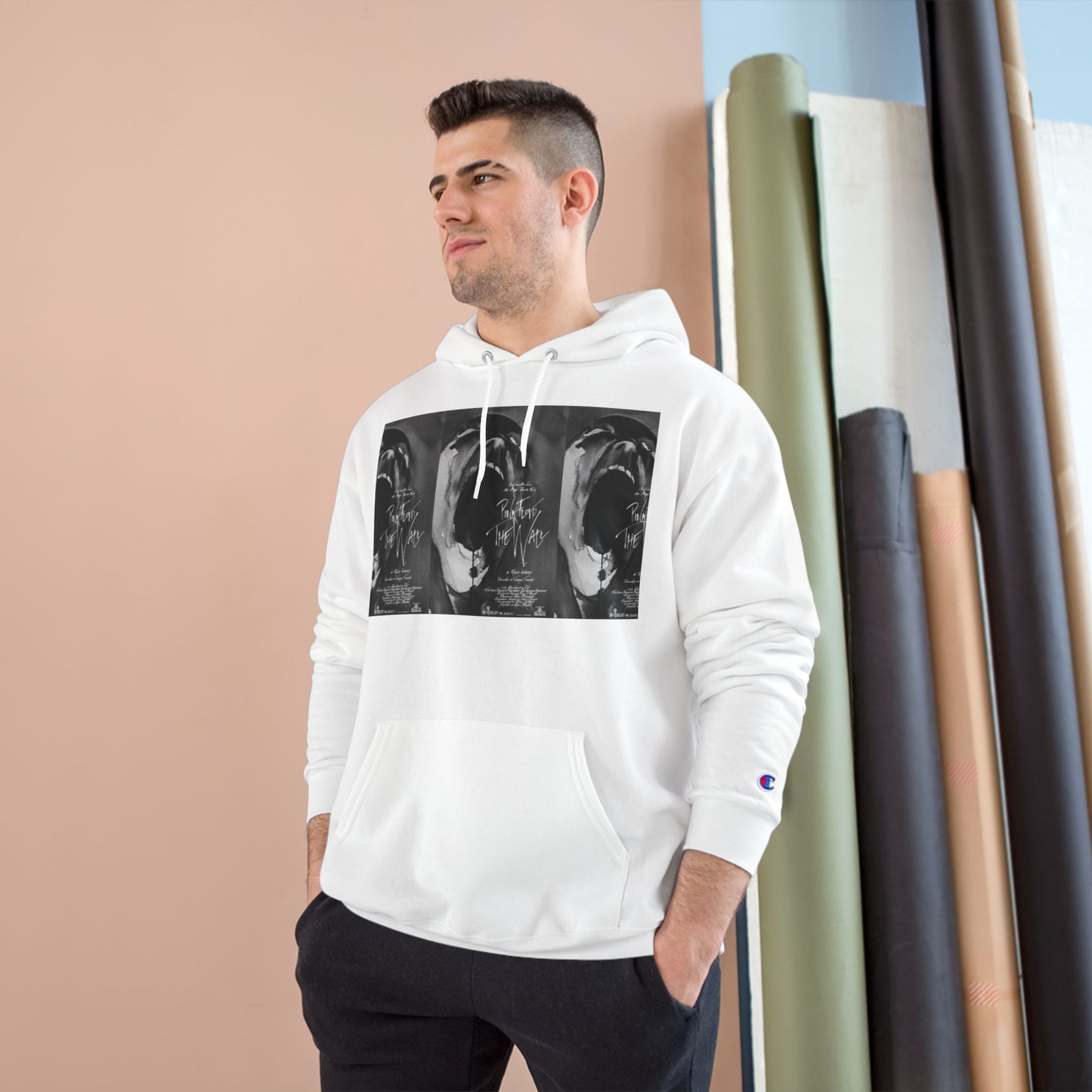 Pink Floyd Inspired Champion Hoodie for Music Lovers