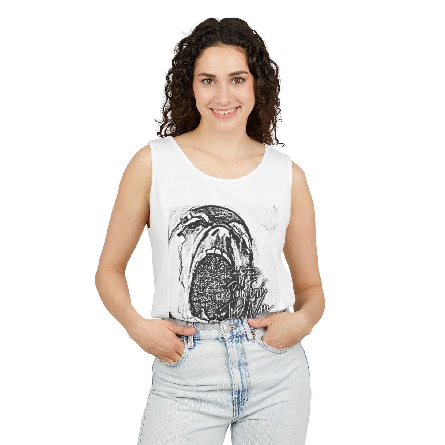 Tank Top - Classic Cultural Design Expressing Richness of a Blessed Era