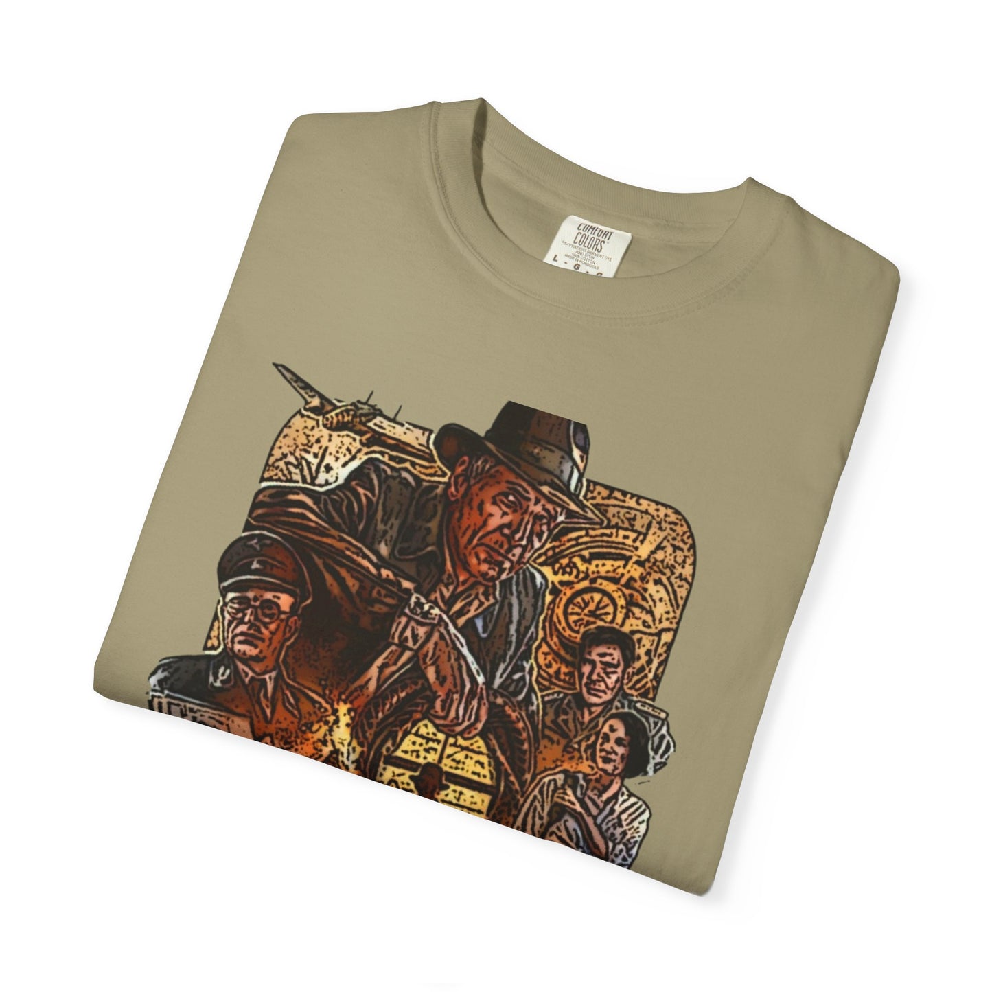 Adventure-Ready Indiana Jones Unisex T-Shirt, Vintage Movie Tee, Gamer Apparel, Cool Graphic Tee, Gift for Film Lovers, Casual Wear