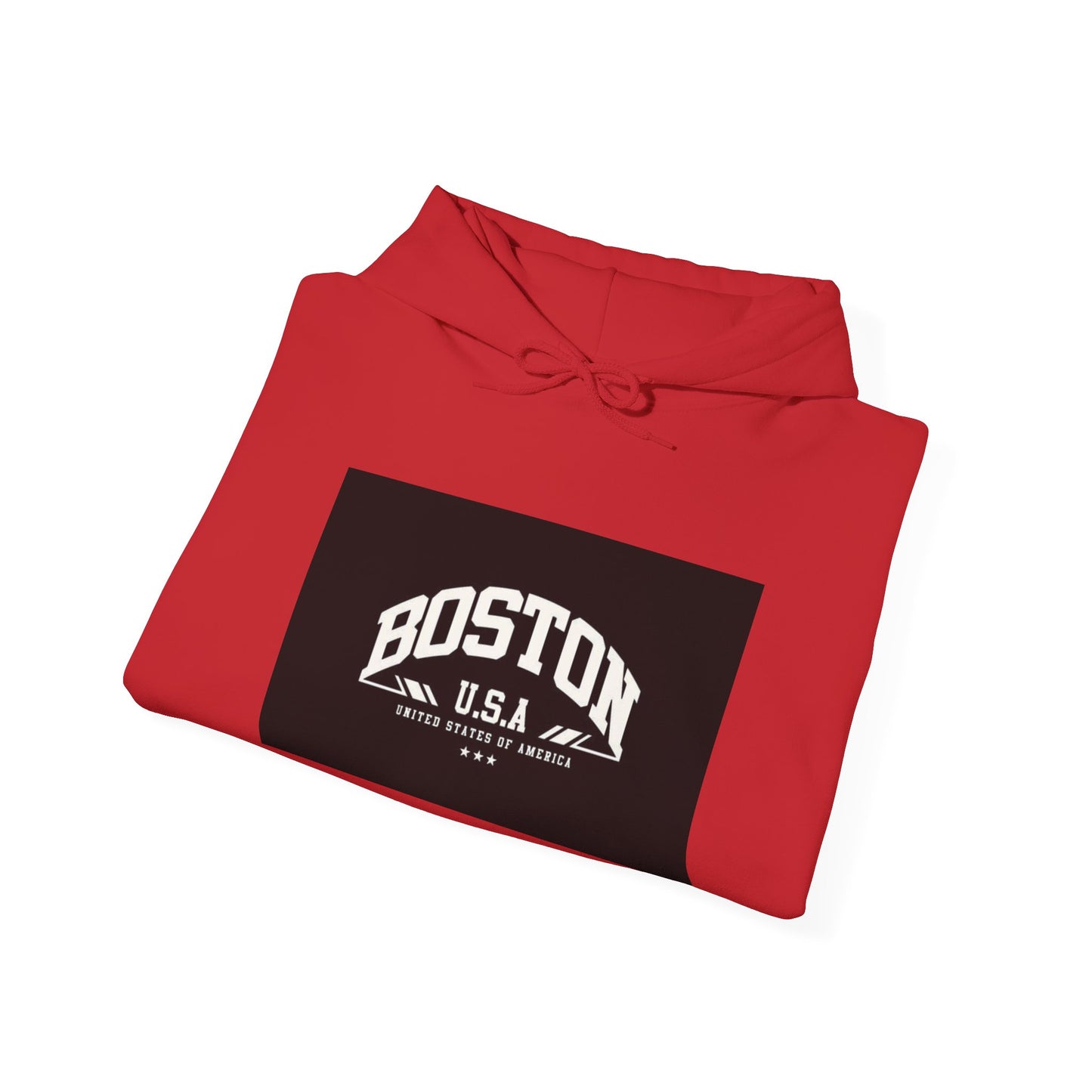 Boston USA Unisex Heavy Blend Hoodie | Cozy Sweatshirt for Travel Lovers, Gift for College Students, Fall Fashion