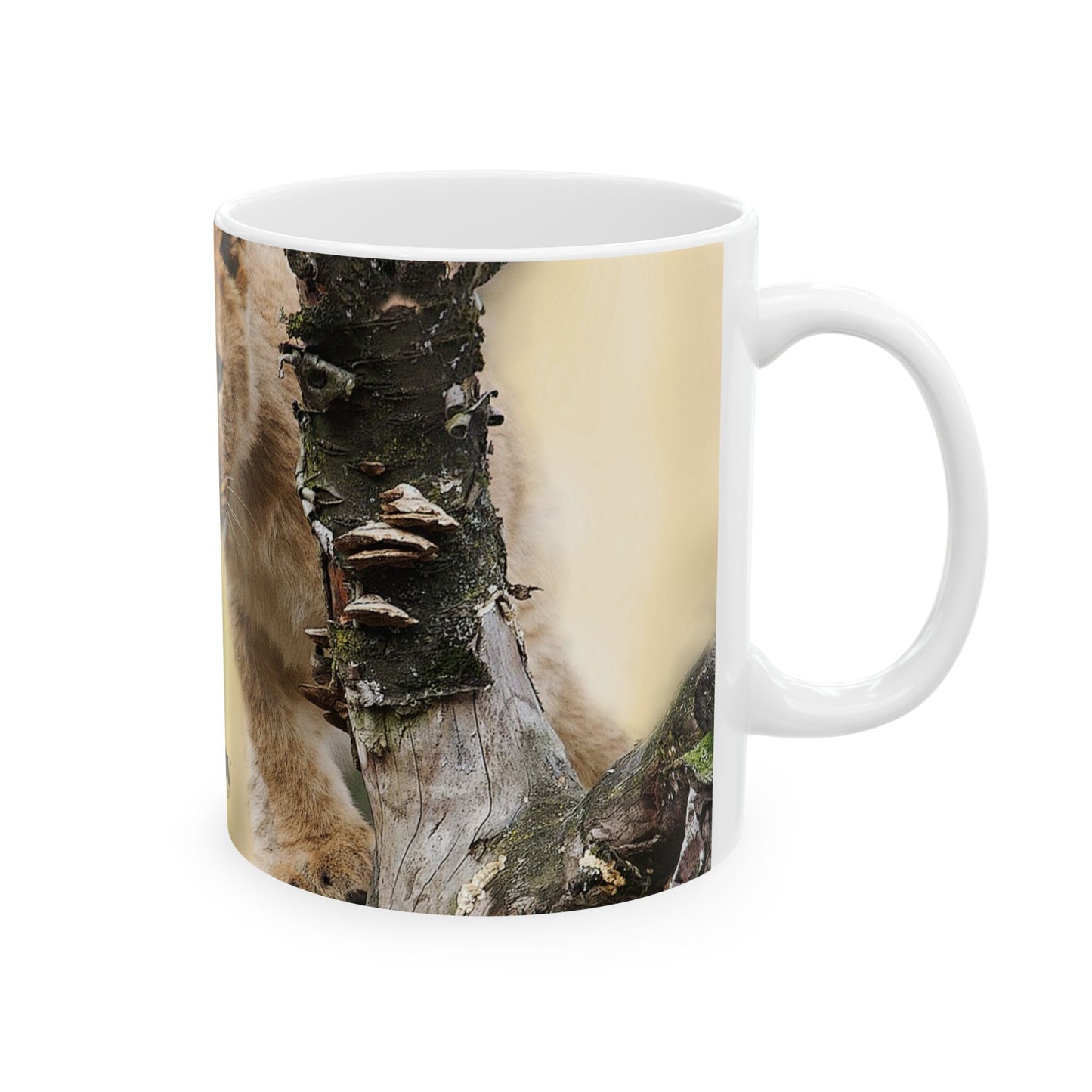Lion Cub Ceramic Mug
