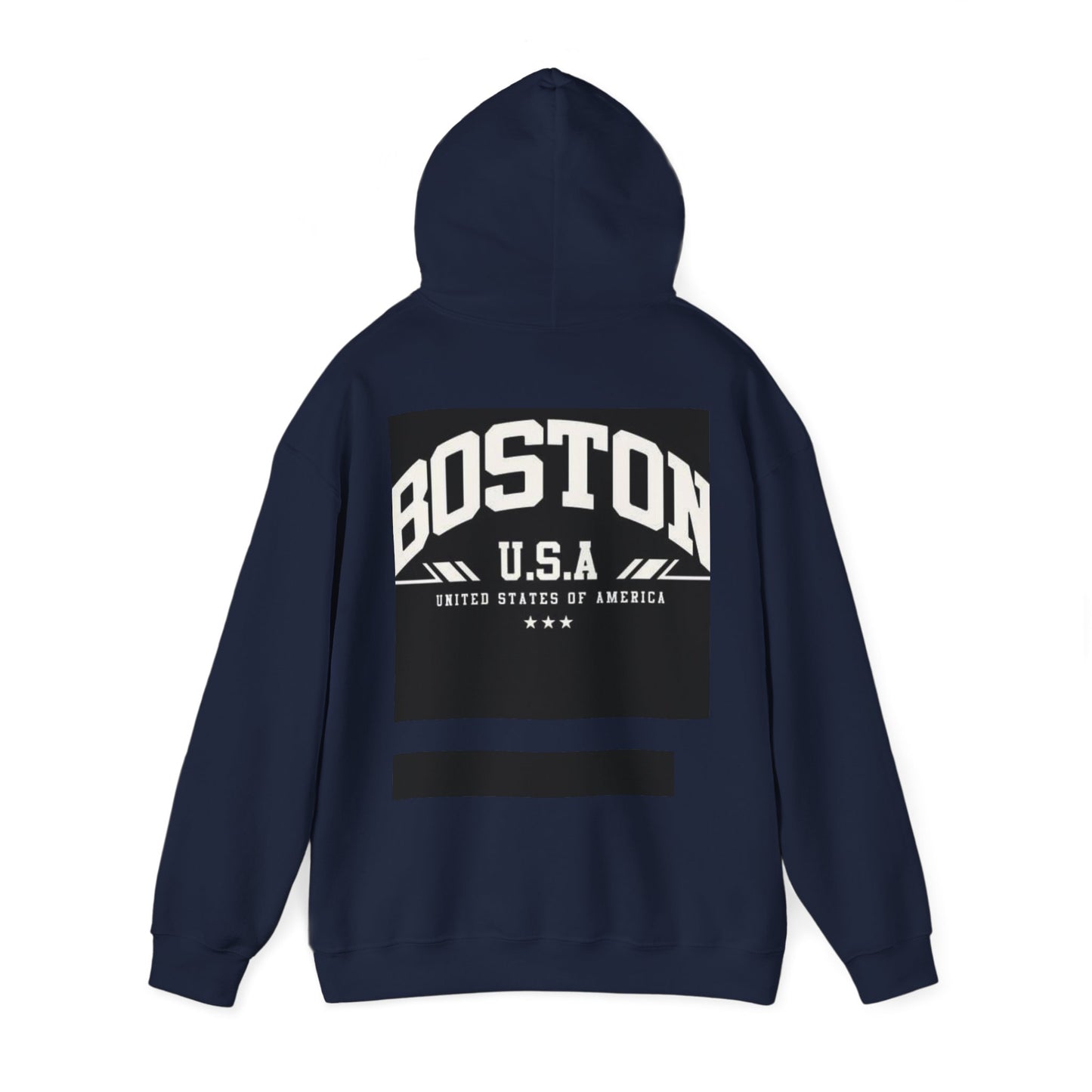 Boston USA Unisex Heavy Blend Hoodie | Cozy Sweatshirt for Travel Lovers, Gift for College Students, Fall Fashion