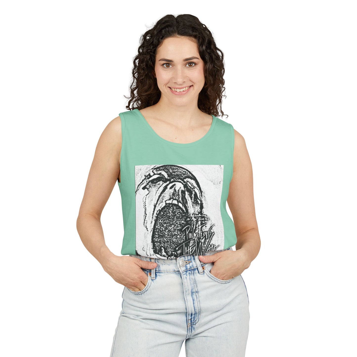 Tank Top - Classic Cultural Design Expressing Richness of a Blessed Era