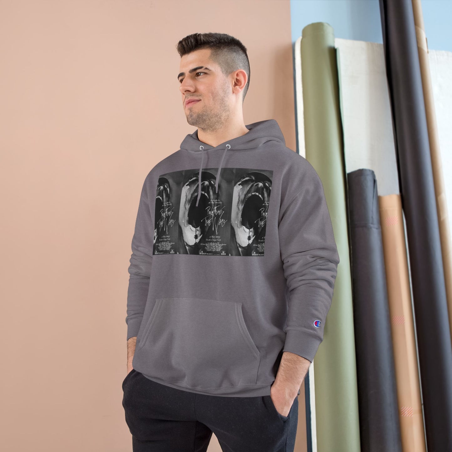Pink Floyd Inspired Champion Hoodie for Music Lovers