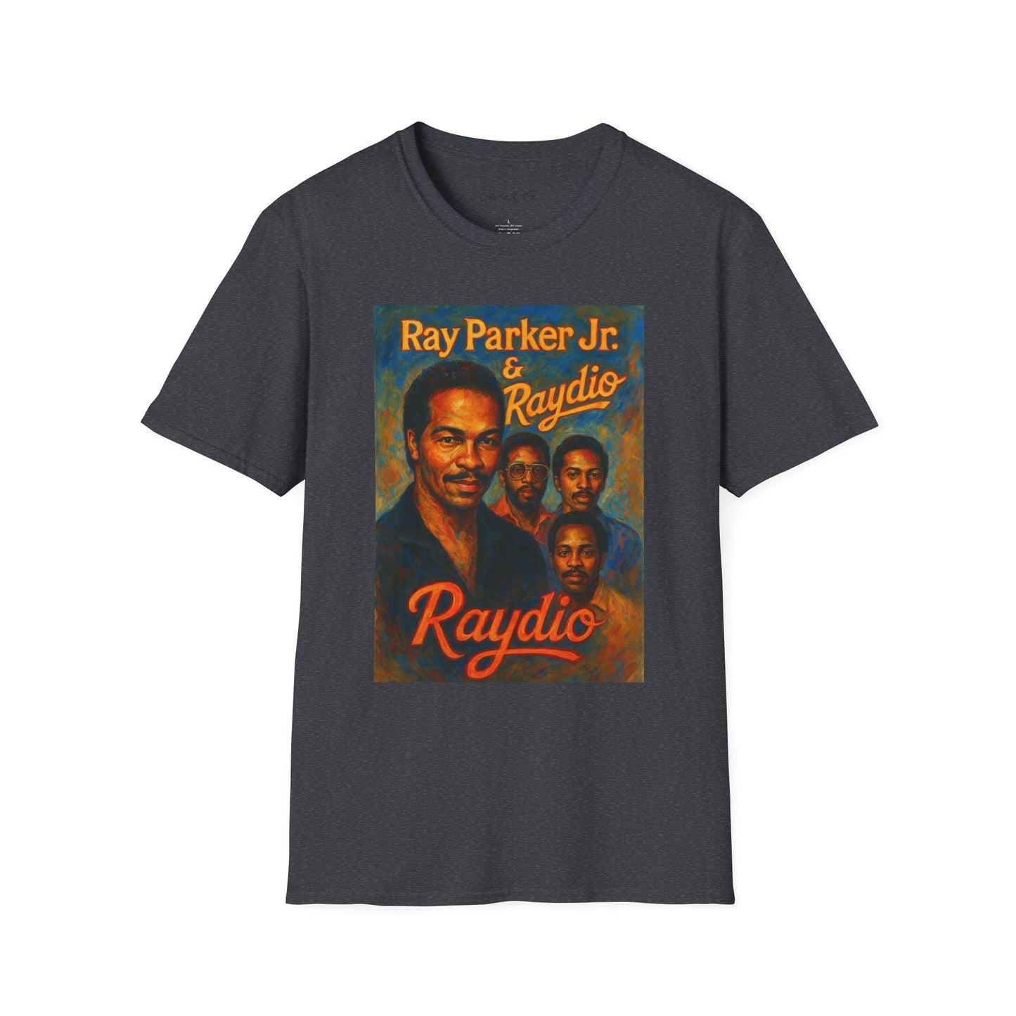 Retro Raydio Unisex Softstyle T-Shirt - Vintage Music Vibe