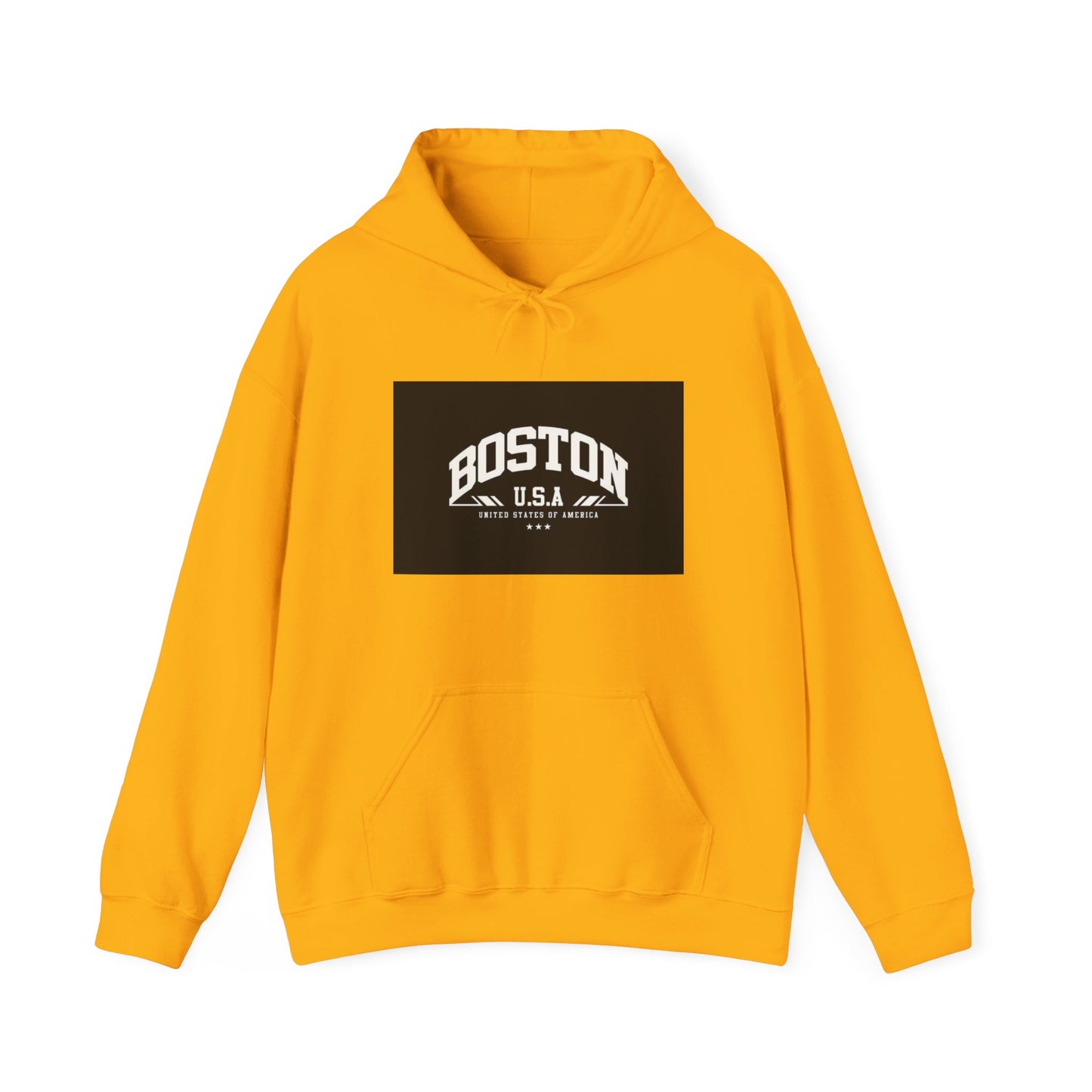 Boston USA Unisex Heavy Blend Hoodie | Cozy Sweatshirt for Travel Lovers, Gift for College Students, Fall Fashion