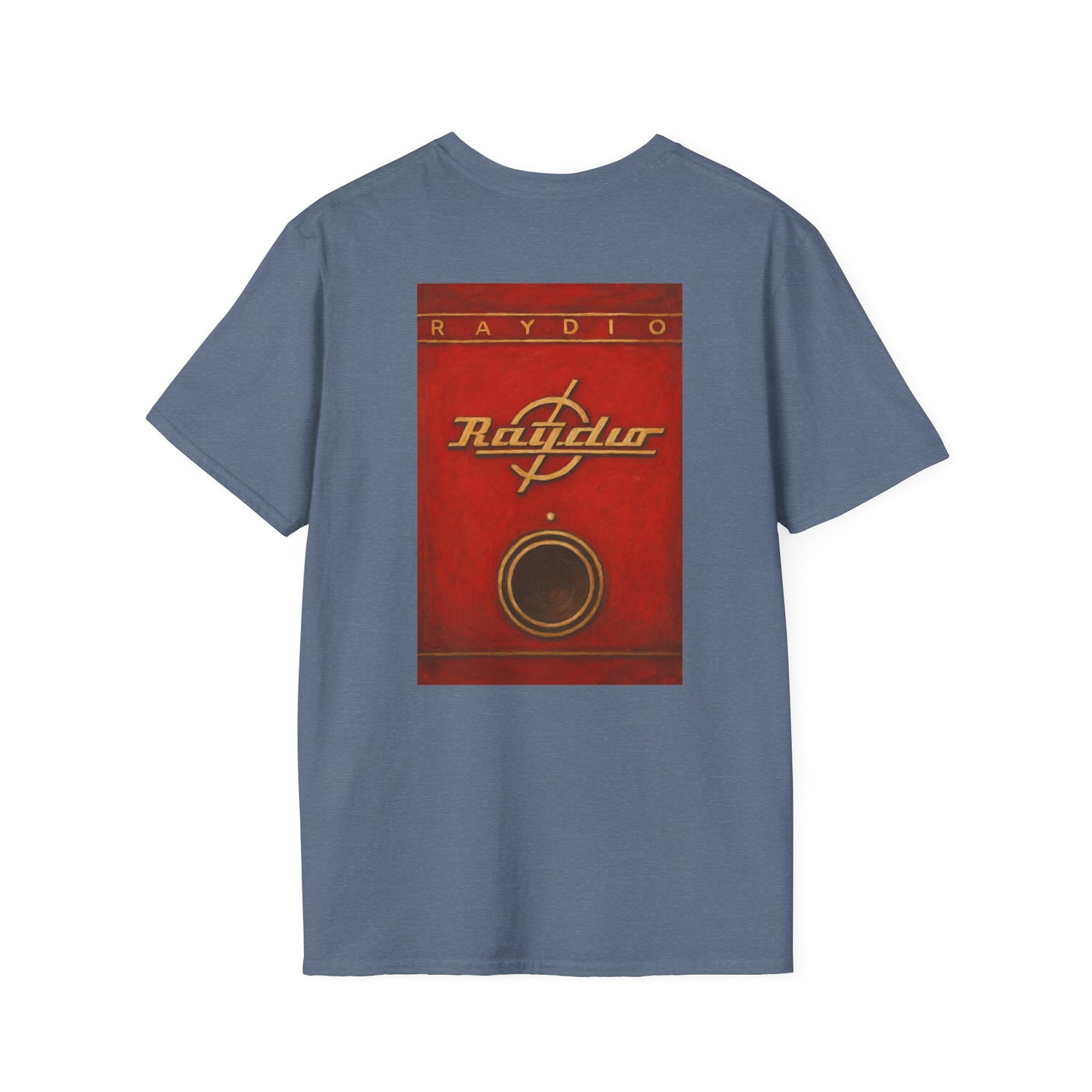 Retro Raydio Unisex Softstyle T-Shirt - Vintage Music Vibe