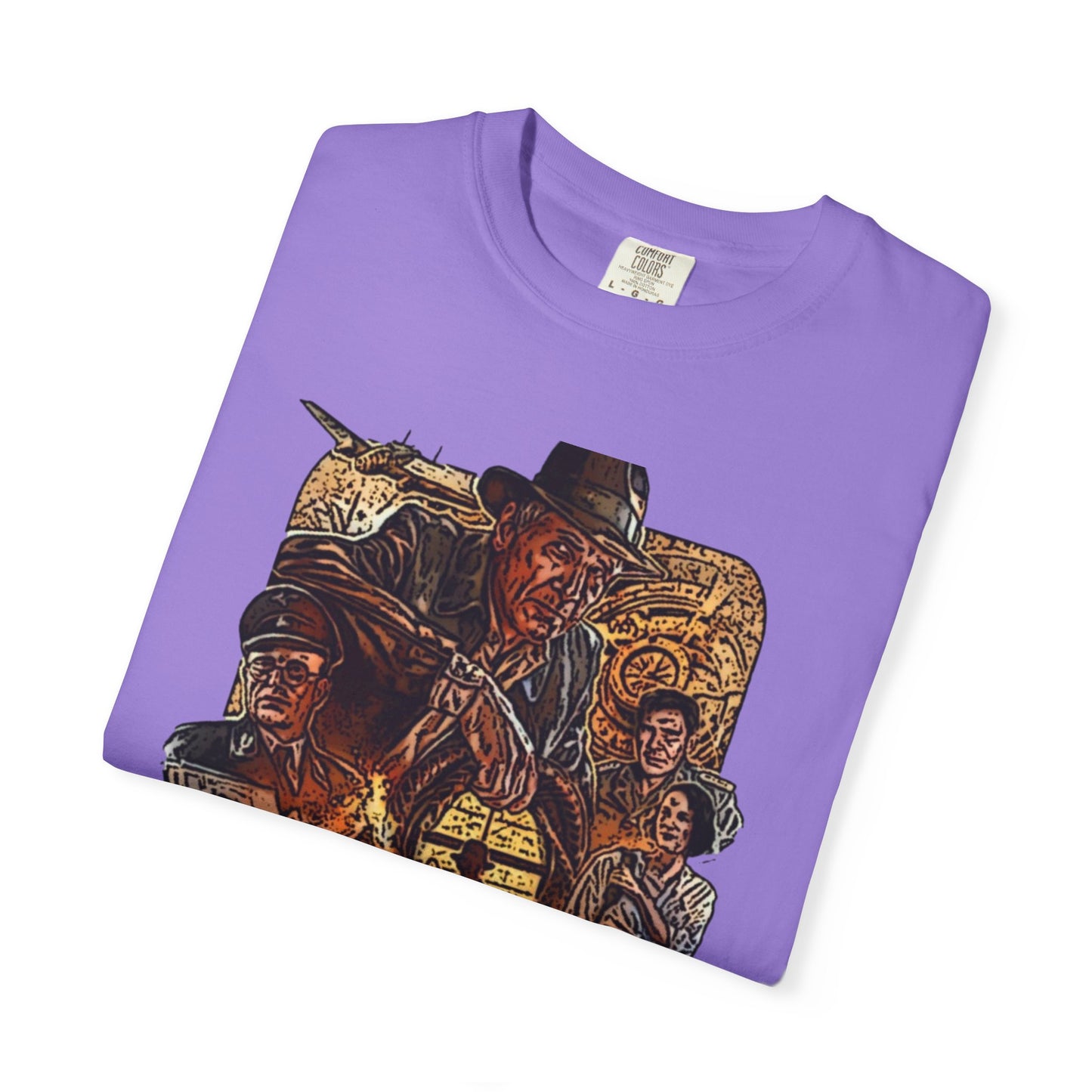 Adventure-Ready Indiana Jones Unisex T-Shirt, Vintage Movie Tee, Gamer Apparel, Cool Graphic Tee, Gift for Film Lovers, Casual Wear