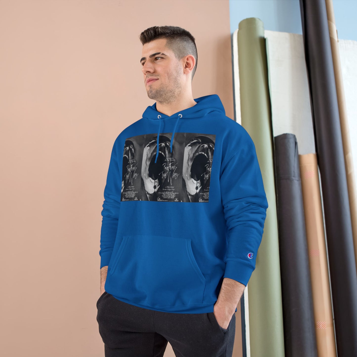 Pink Floyd Inspired Champion Hoodie for Music Lovers
