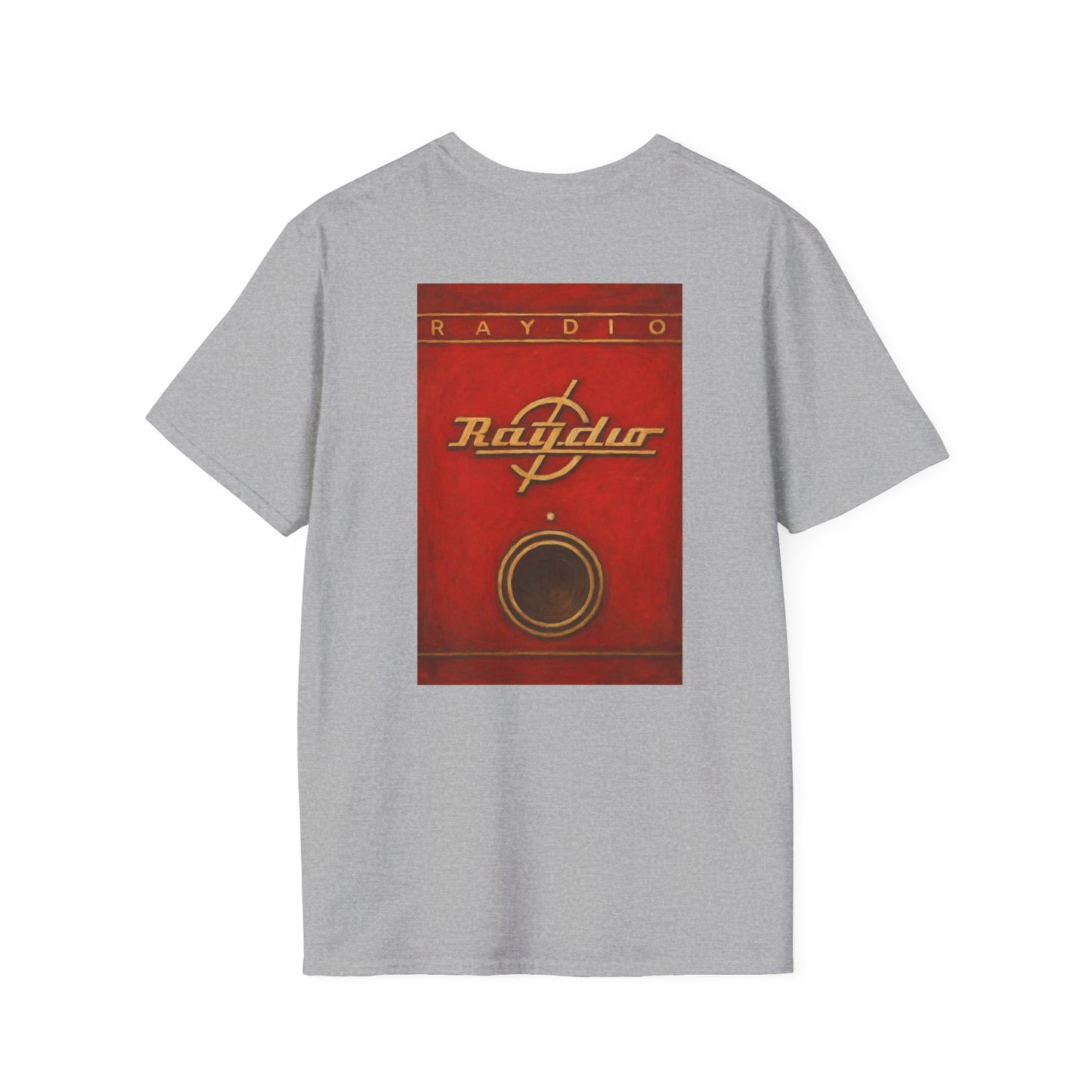 Retro Raydio Unisex Softstyle T-Shirt - Vintage Music Vibe