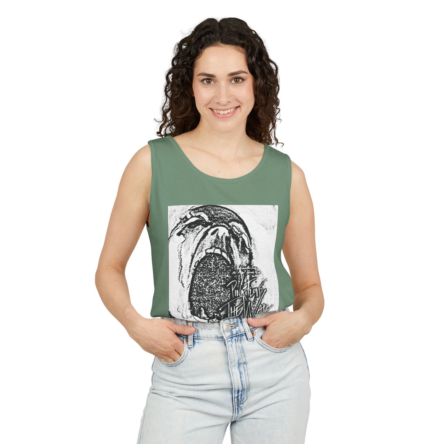 Tank Top - Classic Cultural Design Expressing Richness of a Blessed Era