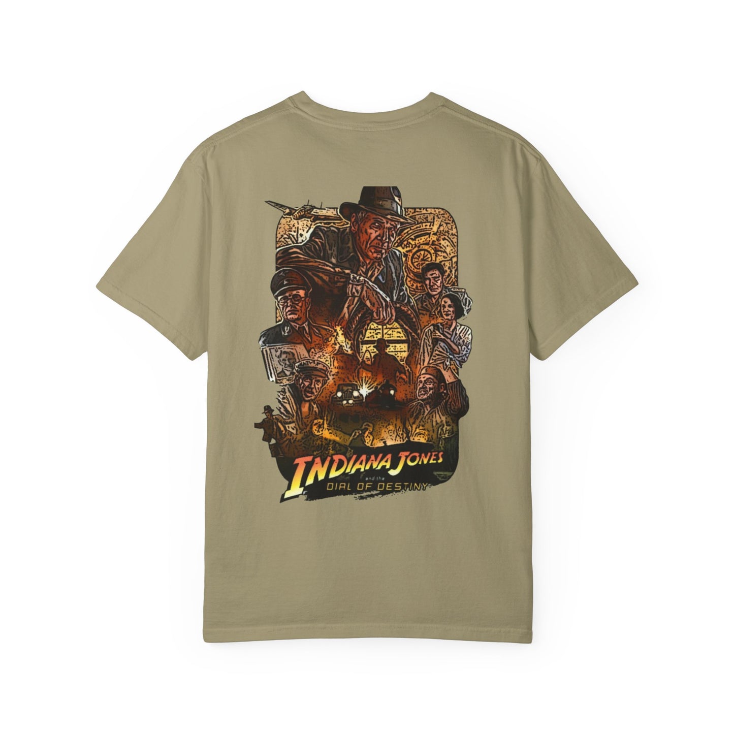 Adventure-Ready Indiana Jones Unisex T-Shirt, Vintage Movie Tee, Gamer Apparel, Cool Graphic Tee, Gift for Film Lovers, Casual Wear
