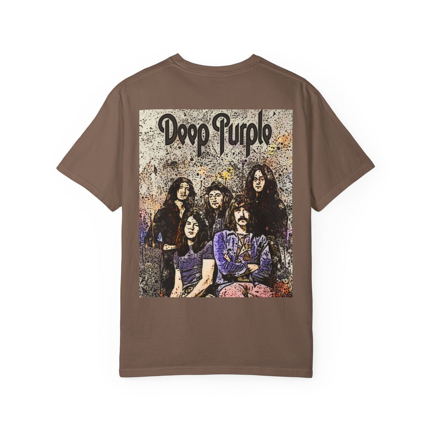 Vintage Deep Purple Band T-Shirt - Smoke on the Water Design