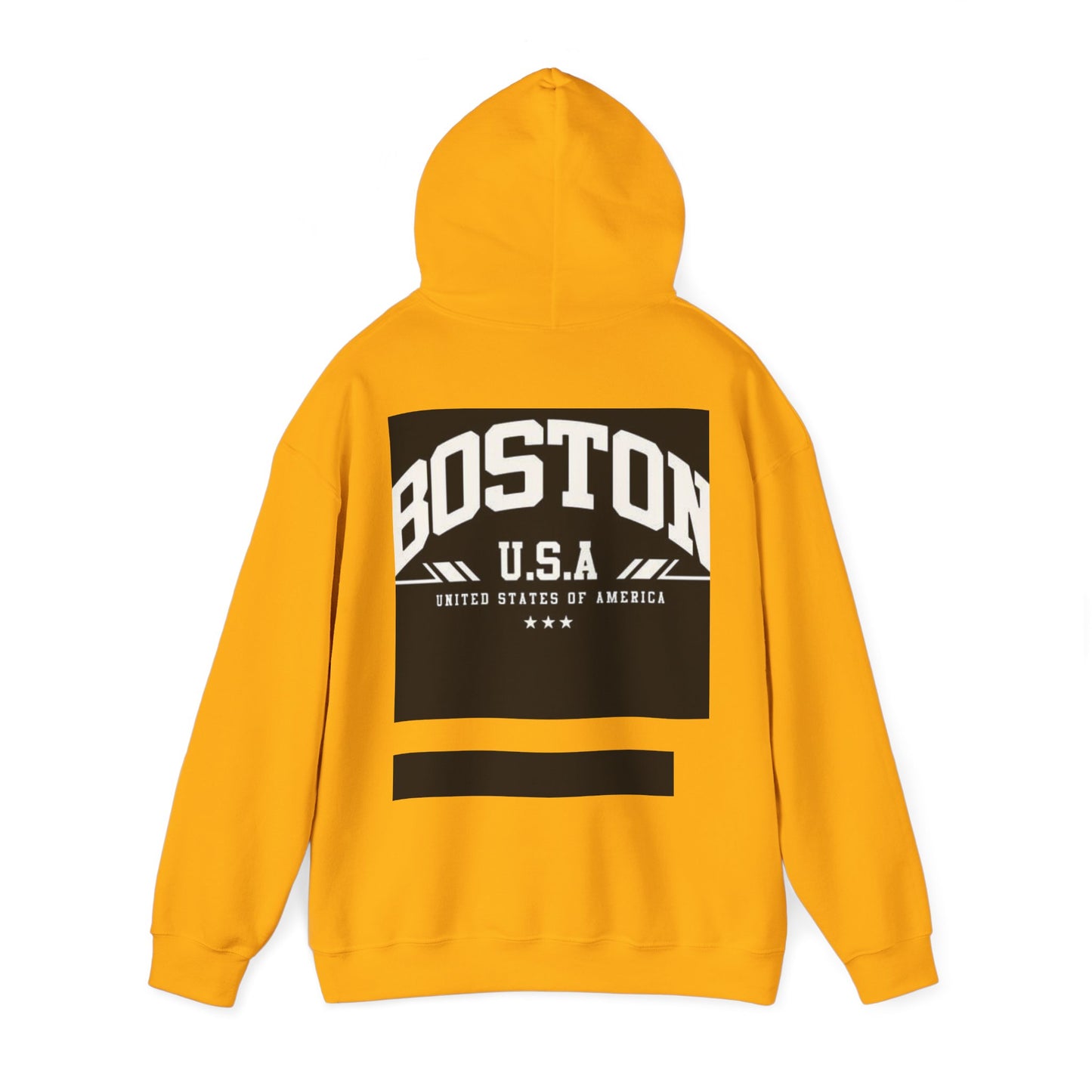 Boston USA Unisex Heavy Blend Hoodie | Cozy Sweatshirt for Travel Lovers, Gift for College Students, Fall Fashion