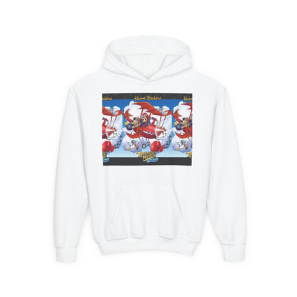 Youth Cartoon Adventure Hoodie - Retro Hanna-Barbera Design