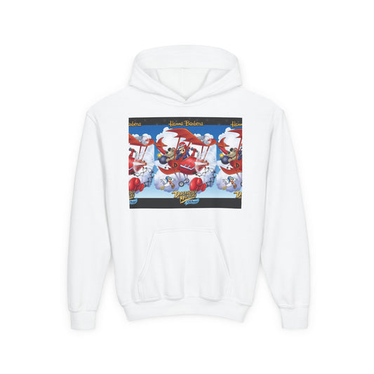 Youth Cartoon Adventure Hoodie - Retro Hanna-Barbera Design