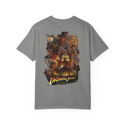 Adventure-Ready Indiana Jones Unisex T-Shirt, Vintage Movie Tee, Gamer Apparel, Cool Graphic Tee, Gift for Film Lovers, Casual Wear