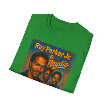 Retro Raydio Unisex Softstyle T-Shirt - Vintage Music Vibe