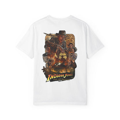Adventure-Ready Indiana Jones Unisex T-Shirt, Vintage Movie Tee, Gamer Apparel, Cool Graphic Tee, Gift for Film Lovers, Casual Wear