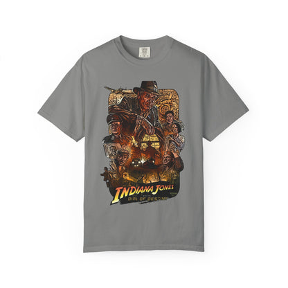 Adventure-Ready Indiana Jones Unisex T-Shirt, Vintage Movie Tee, Gamer Apparel, Cool Graphic Tee, Gift for Film Lovers, Casual Wear