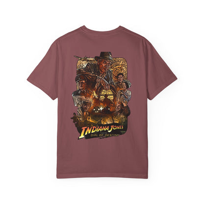 Adventure-Ready Indiana Jones Unisex T-Shirt, Vintage Movie Tee, Gamer Apparel, Cool Graphic Tee, Gift for Film Lovers, Casual Wear