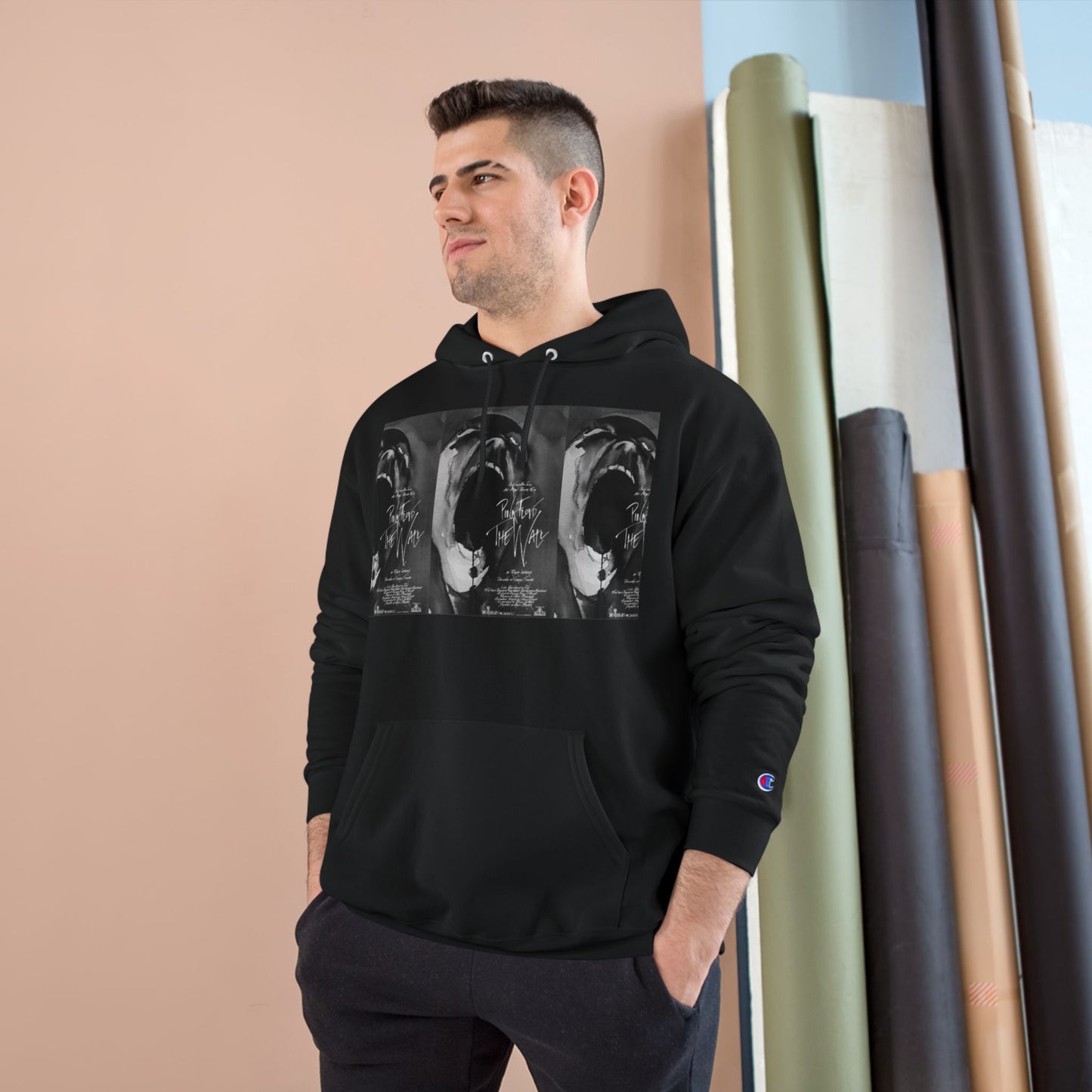 Pink Floyd Inspired Champion Hoodie for Music Lovers
