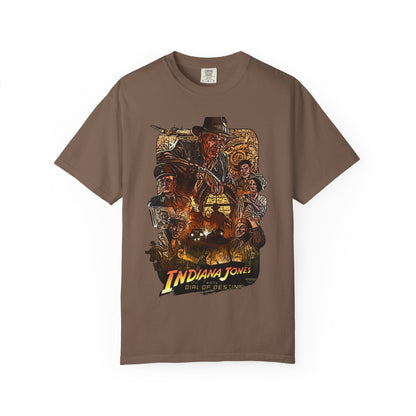 Adventure-Ready Indiana Jones Unisex T-Shirt, Vintage Movie Tee, Gamer Apparel, Cool Graphic Tee, Gift for Film Lovers, Casual Wear