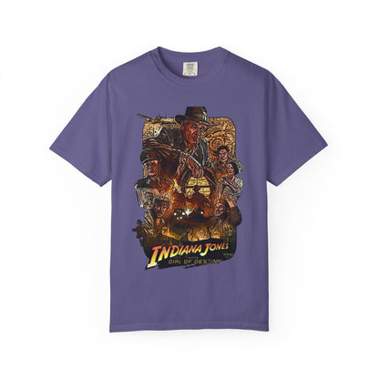 Adventure-Ready Indiana Jones Unisex T-Shirt, Vintage Movie Tee, Gamer Apparel, Cool Graphic Tee, Gift for Film Lovers, Casual Wear
