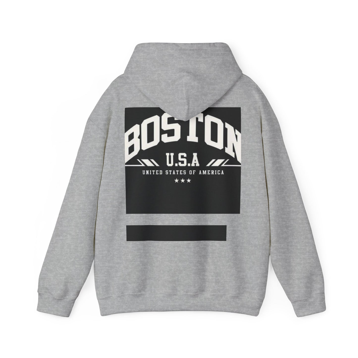 Boston USA Unisex Heavy Blend Hoodie | Cozy Sweatshirt for Travel Lovers, Gift for College Students, Fall Fashion