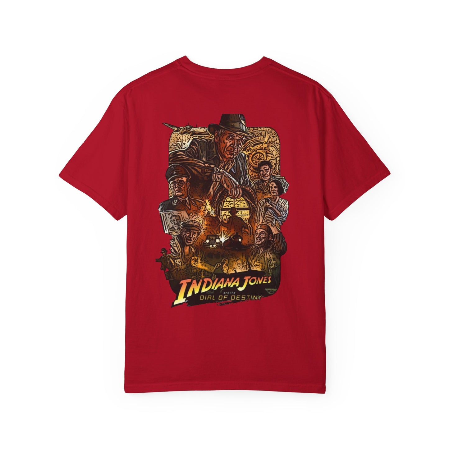 Adventure-Ready Indiana Jones Unisex T-Shirt, Vintage Movie Tee, Gamer Apparel, Cool Graphic Tee, Gift for Film Lovers, Casual Wear