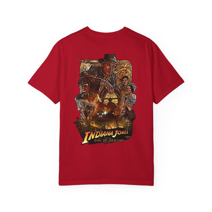 Adventure-Ready Indiana Jones Unisex T-Shirt, Vintage Movie Tee, Gamer Apparel, Cool Graphic Tee, Gift for Film Lovers, Casual Wear