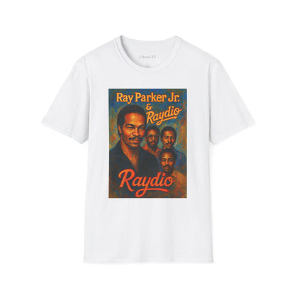 Retro Raydio Unisex Softstyle T-Shirt - Vintage Music Vibe