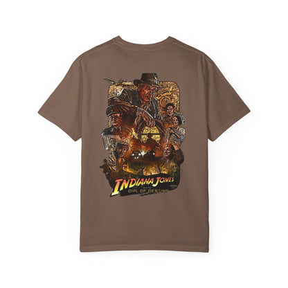 Adventure-Ready Indiana Jones Unisex T-Shirt, Vintage Movie Tee, Gamer Apparel, Cool Graphic Tee, Gift for Film Lovers, Casual Wear