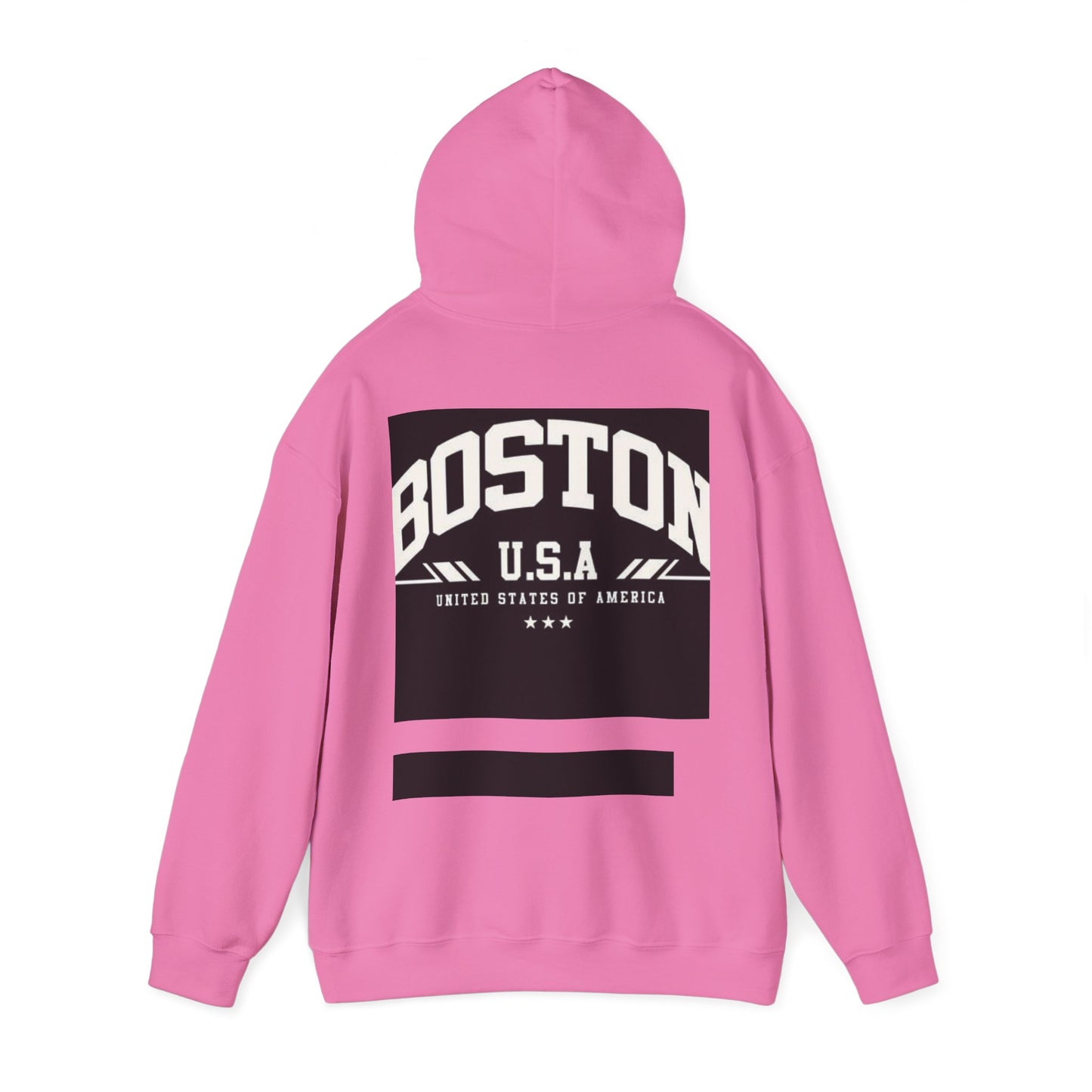Boston USA Unisex Heavy Blend Hoodie | Cozy Sweatshirt for Travel Lovers, Gift for College Students, Fall Fashion