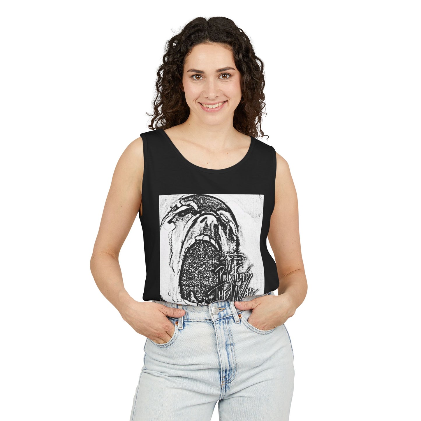 Tank Top - Classic Cultural Design Expressing Richness of a Blessed Era