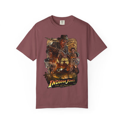 Adventure-Ready Indiana Jones Unisex T-Shirt, Vintage Movie Tee, Gamer Apparel, Cool Graphic Tee, Gift for Film Lovers, Casual Wear