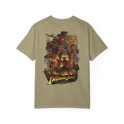 Adventure-Ready Indiana Jones Unisex T-Shirt, Vintage Movie Tee, Gamer Apparel, Cool Graphic Tee, Gift for Film Lovers, Casual Wear